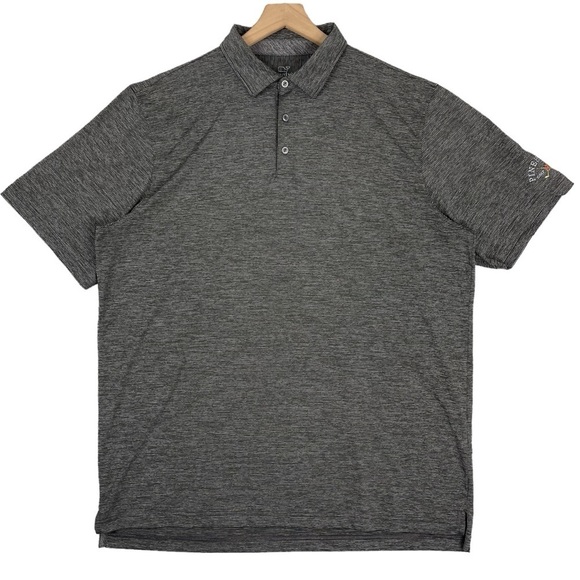 Vinyard Vines Performance Polo Mens XL Sankaty Destin Stripe Print Golf Shirt - Picture 2 of 8